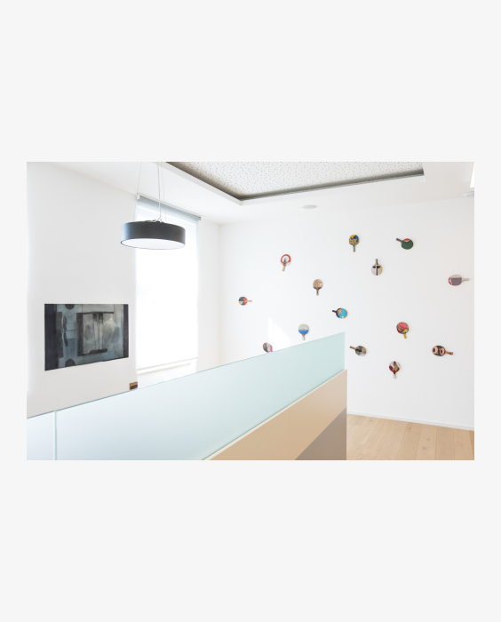 Ausstellungsansicht SCHAU....5 mit Werken von Ralph Schuster, Foto: Gernot Gleiss